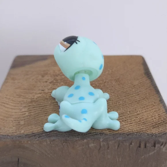 Littlest Pet Shop LPS Frog #264 Gecko #2212 - Picture 3 of 13